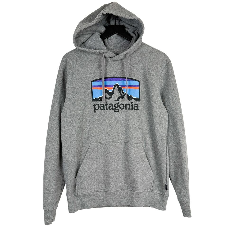 Patagonia Mens Uprisal Hoody Hoodie Sweatshirt Gray Regular Fit - M